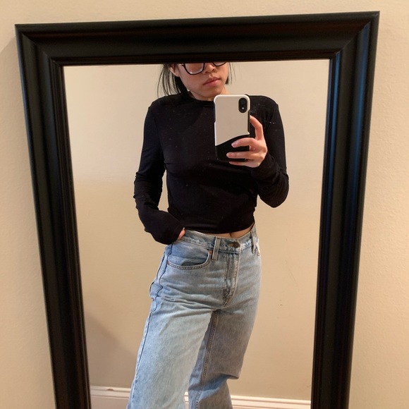 h&m dad jeans